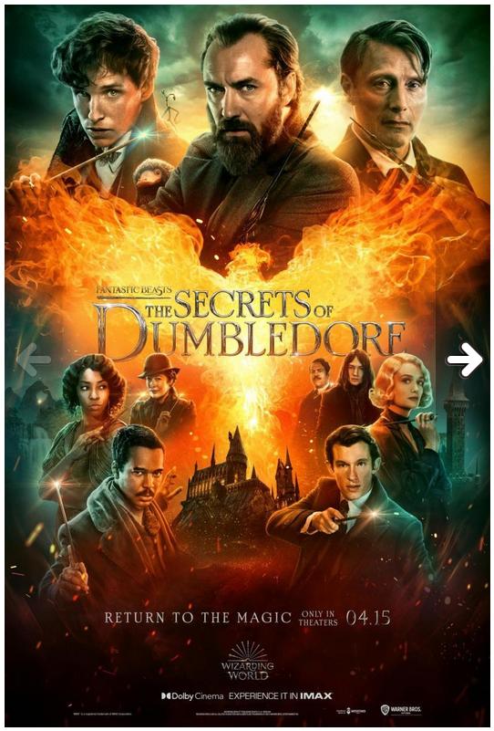 Animales fantasticos 3 2022 Los secretos de Dumbledore ES EN